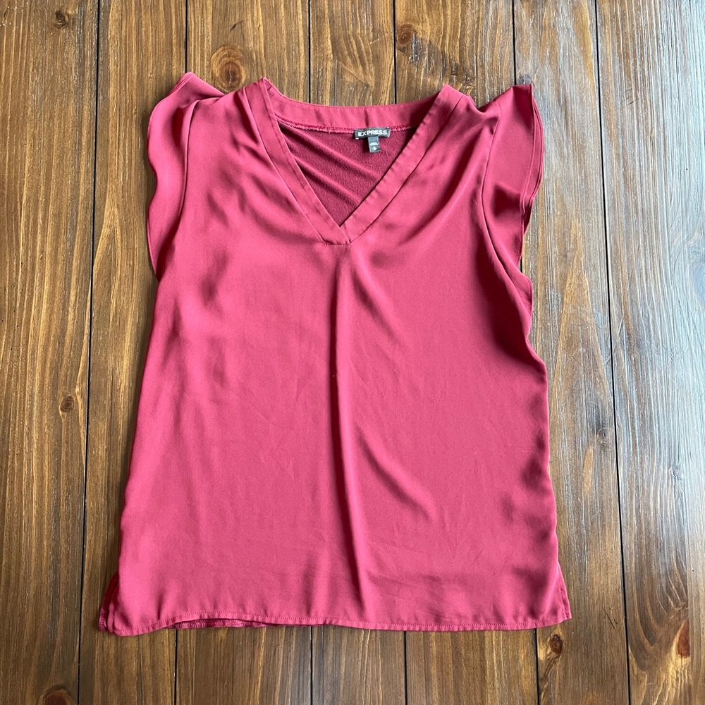 Maroon blouse